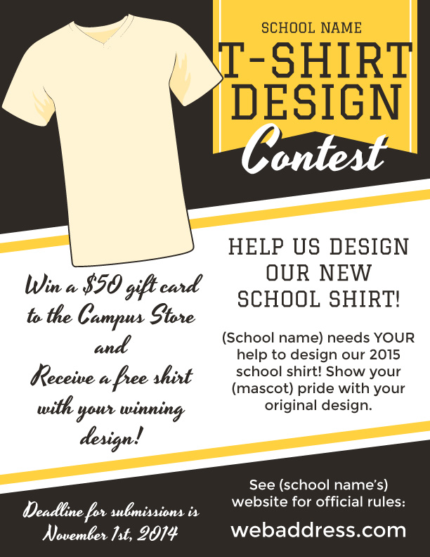 T shirt design contest flyer: Fill out & sign online