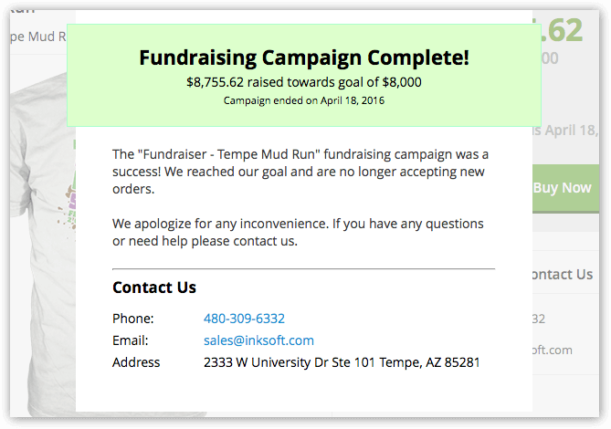 Fundraising Landing Page